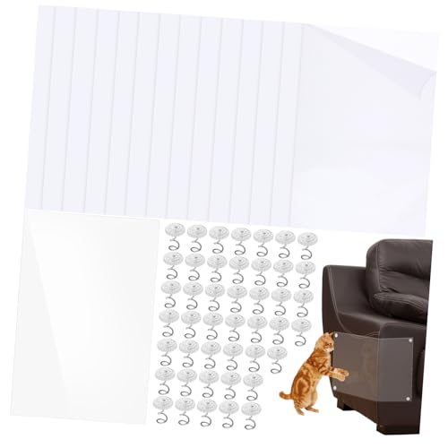 TOYANDONA 15 Stück Teiliges Kratzschutz für Möbel Transparente Sofaabdeckungen mit Nägeln für Katzen Schützt Sofas Stühle und Tische vor Kratzern TOYANDONA 15 Stück Teiliges Kratzschutz für Möbel Transparente Sofaabdeckungen mit Nägeln für Katzen Schützt Sofas Stühle und Tische vor Kratzern von TOYANDONA