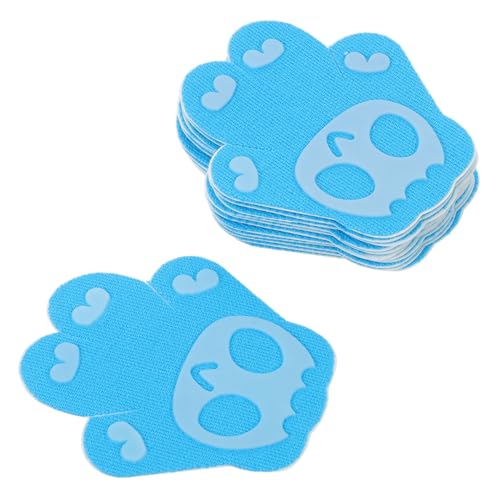 TOYANDONA 16 Stück Teiliges Atmungsaktive Hautfreundliche Hundepfoten-Pads rutschfeste Langlebige Schutzaufkleber für Sichere Bewegung Glatten Böden Freien für Senioren und Bewegungsfreudige von TOYANDONA