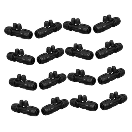TOYANDONA 16 Stück Teiliges Tropfbewässerungs Verriegelungs widerhaken vierwegeanschlüssen Vielseitige Pe rohrverbinder für Garten Blumen Wiese Schnelles Sicheres Bewässerungssystem TOYANDONA 16 Stück Teiliges Tropfbewässerungs Verriegelungs widerhaken vierwegeanschlüssen Vielseitige Pe rohrverbinder für Garten Blumen Wiese Schnelles Sicheres Bewässerungssystem von TOYANDONA