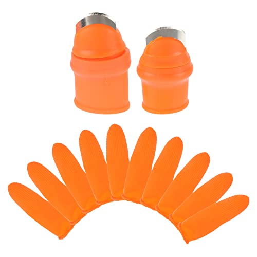 TOYANDONA 1Satz Daumenschneider für Obst und Gemüse Ergonomisch Fingerhülsen für Gartenarbeit und Erntehilfe Schützt die Nägel Leicht zu Reinigen TOYANDONA 1Satz Daumenschneider für Obst und Gemüse Ergonomisch Fingerhülsen für Gartenarbeit und Erntehilfe Schützt die Nägel Leicht zu Reinigen von TOYANDONA