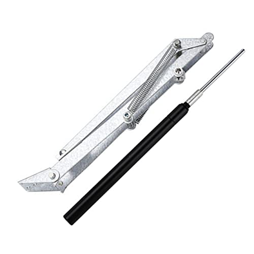 TOYANDONA 1Stück Automatischer Fensteröffner für Treibhäuser Robuster Entlüfter Öffnungshöhe Langlebiger Aluminiumrahmen Einfache Installation für Garten und Gewächshaus von TOYANDONA