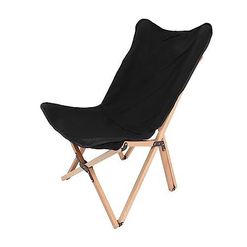 TOYANDONA 1Stück Großer Klappstuhl Buchenholz Tragbarer Campingstuhl Für Outdoor Aktivitäten Für Strand Picknick Und Grillen Mit Schwarzem Canvas Bezug Langlebig TOYANDONA 1Stück Großer Klappstuhl Buchenholz Tragbarer Campingstuhl Für Outdoor Aktivitäten Für Strand Picknick Und Grillen Mit Schwarzem Canvas Bezug Langlebig von TOYANDONA