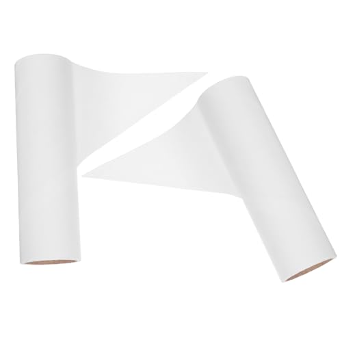 TOYANDONA 2 Rollen Klebepapier Ersatz für Fusselroller pro Rolle Extra Haftend für Tierhaare Kleidung Möbeln Sofa Einfach Abziehbar und Schnell Wechselbar von TOYANDONA