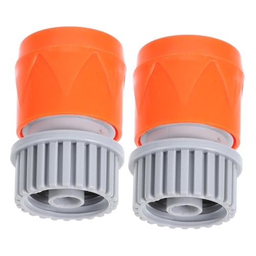 TOYANDONA 2 STÜCK Pool Schnellverbinder für Staubsauger Schlauch Kunststoff Adapter für Unterwasser Reiniger Langlebig und Wartungsfreundlich Orange Coupler für Einfache Nutzung von TOYANDONA
