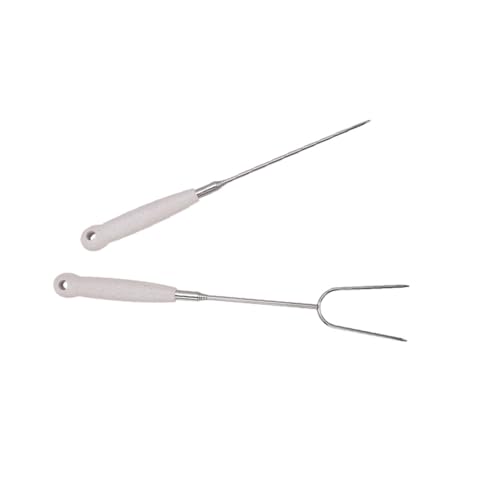 TOYANDONA 2 STÜCK Teiliges Edelstahl Teleskop grillgabel Flexible Bbq Gabeln mit Einzel Doppelspieß Ausziehbar für Camping Garten und Outdoor Grillen von Fleisch Gemüse Früchten TOYANDONA 2 STÜCK Teiliges Edelstahl Teleskop grillgabel Flexible Bbq Gabeln mit Einzel Doppelspieß Ausziehbar für Camping Garten und Outdoor Grillen von Fleisch Gemüse Früchten von TOYANDONA