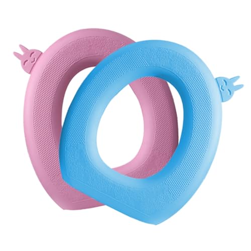 TOYANDONA 2 STÜCK wasserdichte Eva Toilettensitzauflagen Bequem und Tragbar Komfortable Wc Sitzpolster für Jahreszeiten Hygienisch und Wiederverwendbar für Ältere Menschen und Schwangere von TOYANDONA