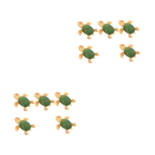 TOYANDONA 10stücke Teiliges Resin Schildkröten Deko Für Miniaturgärten Mikrolandschaftsblumenpot-Dekorationen Niedliche Meeresschildkröten Ornamente Für Tisch Blumentopf Und Garten TOYANDONA 10stücke Teiliges Resin Schildkröten Deko Für Miniaturgärten Mikrolandschaftsblumenpot-Dekorationen Niedliche Meeresschildkröten Ornamente Für Tisch Blumentopf Und Garten von TOYANDONA