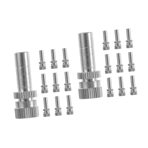 TOYANDONA 2 Sätze Misting Spray Düse Für Gartenbewässerung Metall Ersatzdüse Rostfrei Langlebig Zu Installieren Für Niedrigen Druck Optimal Für Anwendung Im Freien 10 Stück * 2 TOYANDONA 2 Sätze Misting Spray Düse Für Gartenbewässerung Metall Ersatzdüse Rostfrei Langlebig Zu Installieren Für Niedrigen Druck Optimal Für Anwendung Im Freien 10 Stück * 2 von TOYANDONA