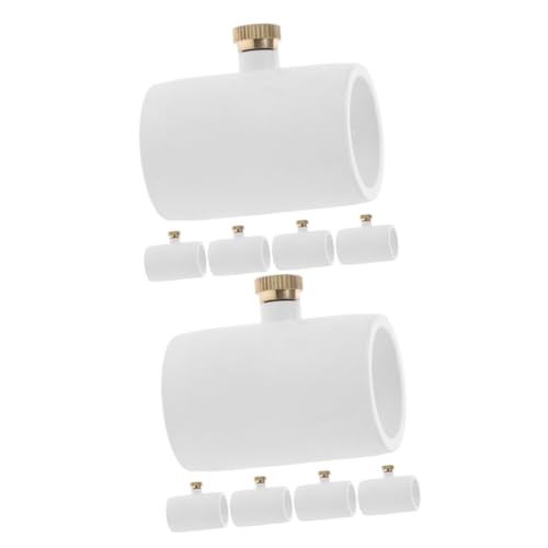 TOYANDONA 2 Sätze Sprühkühlsystem Herr Nebel Sprühdüse Für Schlauch Beschlagen Emitter Verbindungsschlauch Sprühsystem Sprühwischer Kühlsystemdüse Splitter Mit Düse PVC Weiß 5 Stücke * 2 TOYANDONA 2 Sätze Sprühkühlsystem Herr Nebel Sprühdüse Für Schlauch Beschlagen Emitter Verbindungsschlauch Sprühsystem Sprühwischer Kühlsystemdüse Splitter Mit Düse PVC Weiß 5 Stücke * 2 von TOYANDONA