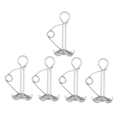 TOYANDONA 2 Sätze Teiliges Zelt Federschnallen Hochfeste Windseil Befestigung Für Camping Outdoor Aktivitäten Und Sturmfestigkeit 5 Stücke * 2 TOYANDONA 2 Sätze Teiliges Zelt Federschnallen Hochfeste Windseil Befestigung Für Camping Outdoor Aktivitäten Und Sturmfestigkeit 5 Stücke * 2 von TOYANDONA