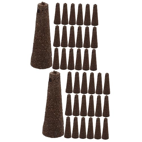 TOYANDONA 2 Sätze Wachstumsschwämme Für Hydroponische Anzucht Pflanzenstarter Für Indoor Für Gemüse Und Hauspflanzen Starke Wasseraufnahme Und Einfache Installation 50 Stück * 2 von TOYANDONA