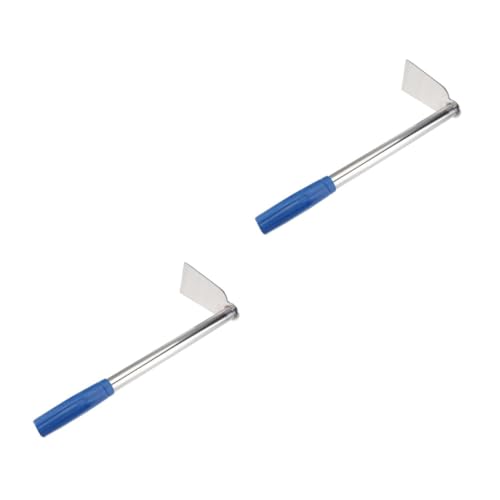 TOYANDONA 2 Stck. Gartenhacke Werkzeug tragbare Hacke Pflanzhacke Hacke zum Pflanzen von Blumen Hacke für die Blumenzucht Erdhacke Graben Rostfreier Stahl Silver TOYANDONA 2 Stck. Gartenhacke Werkzeug tragbare Hacke Pflanzhacke Hacke zum Pflanzen von Blumen Hacke für die Blumenzucht Erdhacke Graben Rostfreier Stahl Silver von TOYANDONA