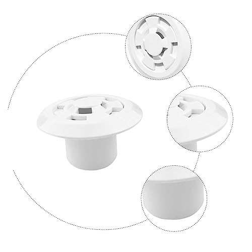 TOYANDONA 2 Stück Abs Pool Wasserzulauf Auslass Blütenform Überlauf Ablauf für Schwimmbecken Massagebecken Spa Pools Indoor Outdoor Teich Zubehör von TOYANDONA