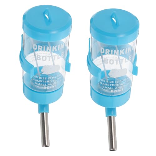 TOYANDONA 2 Stück Automatische Hamster Trinkflasche Bpa frei Auslaufsicher mit Kugelventil für Hamster Kaninchen und Kleine Haustiere Leicht zu Reinigen und Langlebig TOYANDONA 2 Stück Automatische Hamster Trinkflasche Bpa frei Auslaufsicher mit Kugelventil für Hamster Kaninchen und Kleine Haustiere Leicht zu Reinigen und Langlebig von TOYANDONA