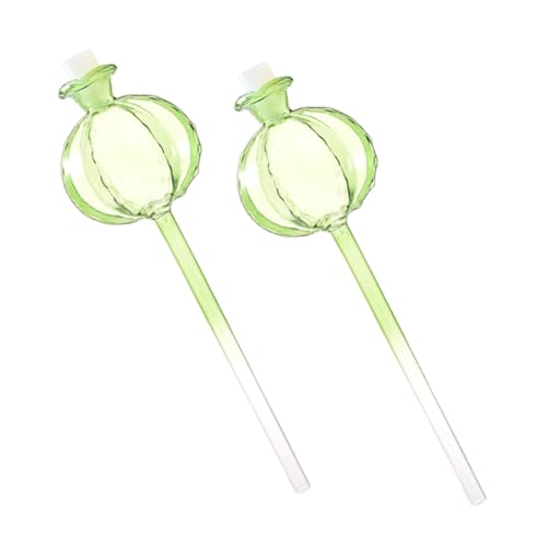 TOYANDONA 2 Stück Automatische Pflanzenbewässerungskugeln Selbstbewässernde Glasbewässerer in Kaktusform Praktische Tropfbewässerung für Zimmerpflanzen und Bonsai Langanhaltend Feucht für von TOYANDONA