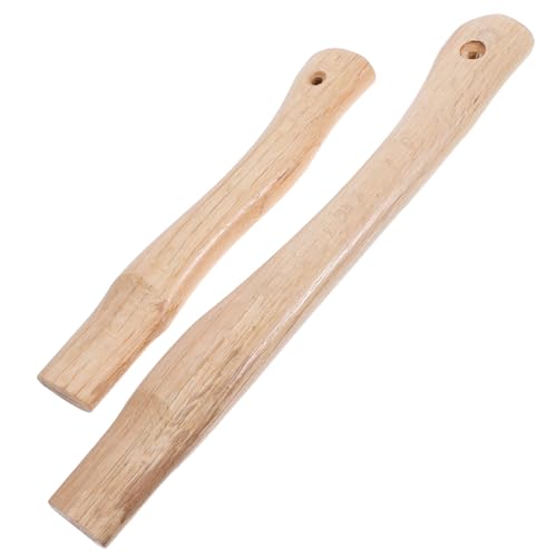 TOYANDONA 2stücke Axt Griff Ersatzstiel Für Brennholz Spalten Gartenwerkzeug Campingbeil Handwerkzeug Kompatibel Mit Verschiedenen Axtmodellen von TOYANDONA