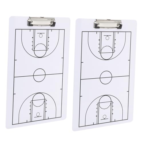 TOYANDONA 2 Stück Basketball Taktikboard Teilig Trockenlöschbare Trainingshilfe Leichtem Doppelseitige Magnettafel für Trainer Tragbar für Strategische Planung Sportzubehör für TOYANDONA 2 Stück Basketball Taktikboard Teilig Trockenlöschbare Trainingshilfe Leichtem Doppelseitige Magnettafel für Trainer Tragbar für Strategische Planung Sportzubehör für von TOYANDONA