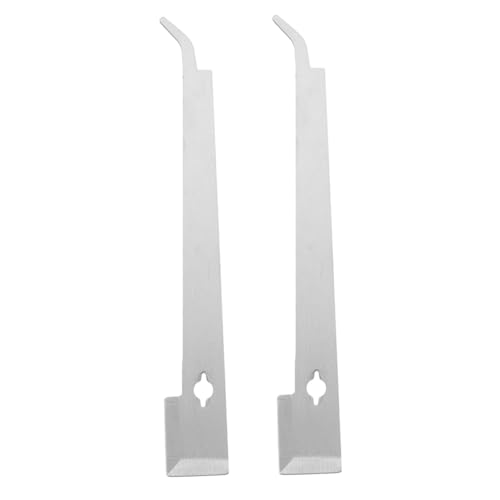 TOYANDONA 2 Stück Beekeeper Werkzeug Curved Hive Scraper für Bienenzucht Langlebiges und Stabiles Schabewerkzeug zum Reinigen und Anheben von Wabenrahmen von TOYANDONA