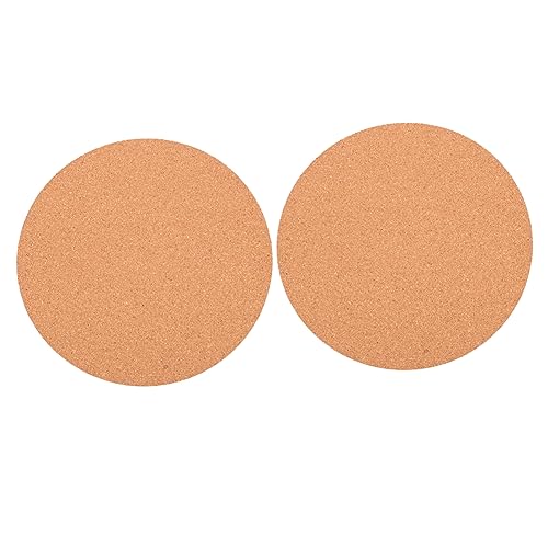 TOYANDONA 2 Stück Blumentopfmatte Anlage Kork umgeben Matten Farbe Pflanzenuntersetzer Placemats Garten-Pflanzmatte Pflanzetaucers Tabletts Untersetzer für den Schreibtisch von TOYANDONA