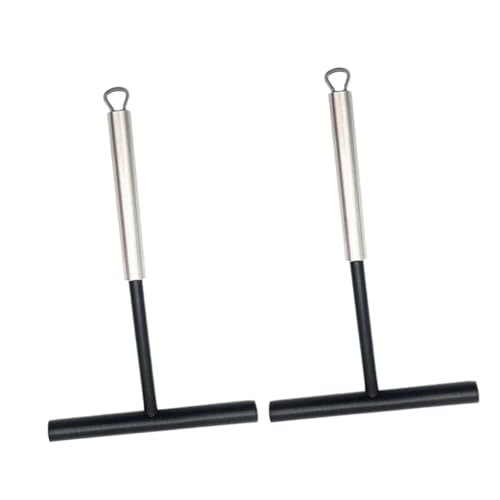 TOYANDONA 2 Stück Edelstahl Crepe Spreader Pfannkuchenverteiler Leichtes Küchenwerkzeug für Gleichmäßige Teigverteilung Haushalt Crepe Maker Zubehör von TOYANDONA