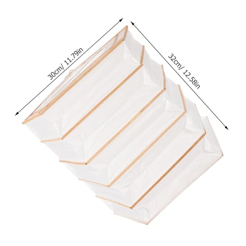 TOYANDONA 2 Stück Faltbare Rechteckige Papierlampenschirme Origami Stil Weiße Hängelampen Schirmabdeckung für Deckenleuchten Party Festival Dekoration TOYANDONA 2 Stück Faltbare Rechteckige Papierlampenschirme Origami Stil Weiße Hängelampen Schirmabdeckung für Deckenleuchten Party Festival Dekoration von TOYANDONA