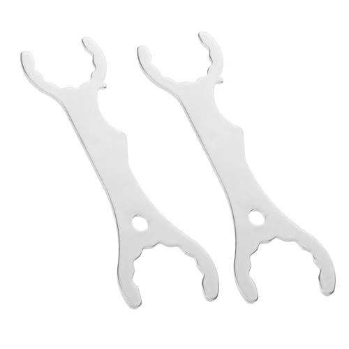 TOYANDONA 2 Stück Fassbierhahnschlüssel Bierzapfhahnschlüssel Kegerator Zapfhahnschlüssel Bierturmschlüssel Kommerzieller Bierzapfhahnschlüssel Edelstahl Zapfhahnschlüssel Silber von TOYANDONA