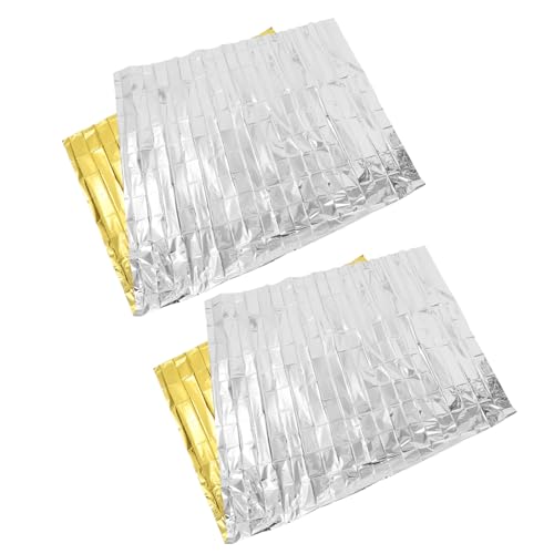 TOYANDONA 2 Stück Gewächshaus Reflektierende Abdeckfolie UV Beständig Wärmedämmfolie für Pflanzenwachstum Gartenthermodecke Leicht Tragbar Vielseitig für Outdoor und Gewächshaus von TOYANDONA