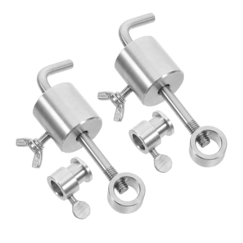 TOYANDONA 2 Stück Grillspieß Ausgleichsgewichte Edelstahl Rotisserie Gegengewichte für Drehspieße und BBQ Stabilität bei Grillpartys und Outdoor Einsätzen TOYANDONA 2 Stück Grillspieß Ausgleichsgewichte Edelstahl Rotisserie Gegengewichte für Drehspieße und BBQ Stabilität bei Grillpartys und Outdoor Einsätzen von TOYANDONA