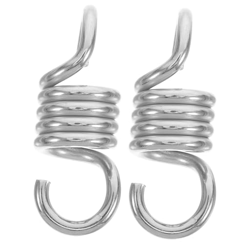 TOYANDONA 2 Stück Hängesessel Set Robuste Schwingfeder für Hängematten Hängestühle Sichere Aufhängung für Garten Camping und Langlebig von TOYANDONA