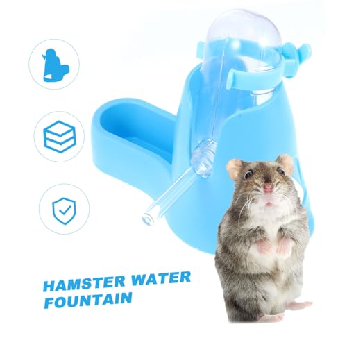 TOYANDONA 2 Stück Hamster Trinkflasche Langlebiger Kunststoff Wasserspender für Kleine Haustiere Bequemes Design Farblich Sortiert und Hellgrün Einfach zu Bedienen Sichere von TOYANDONA