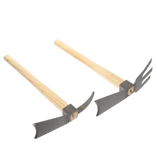 TOYANDONA 2 Stück Handhacke Gartenwerkzeuge Gartenhacke Gartenarbeit Graben Hacke Kleine Hacke Pflanzen Hacke Für Die Blumenzucht Tragbare Hacke Gartenhackwerkzeug Holz TOYANDONA 2 Stück Handhacke Gartenwerkzeuge Gartenhacke Gartenarbeit Graben Hacke Kleine Hacke Pflanzen Hacke Für Die Blumenzucht Tragbare Hacke Gartenhackwerkzeug Holz von TOYANDONA