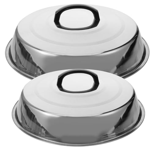 TOYANDONA 2 Stück Käse Schmelzkuppel Grill Abdeckhaube für BBQ Øcm Øcm Praktische Grillpfannenabdeckung für Drinnen und Draußen TOYANDONA 2 Stück Käse Schmelzkuppel Grill Abdeckhaube für BBQ Øcm Øcm Praktische Grillpfannenabdeckung für Drinnen und Draußen von TOYANDONA