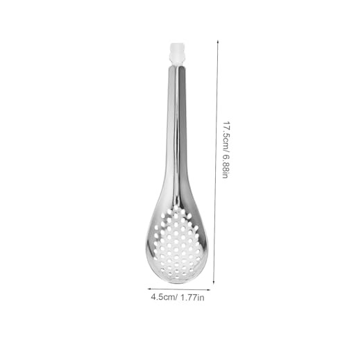 TOYANDONA 2 Stück Kleine Gelochte Servierlöffel aus Edelstahl Langlebig Vielseitig für Suppen Salate Vorspeisen Geeignet für Haushalt Restaurant Party Praktisches Küchenutensil TOYANDONA 2 Stück Kleine Gelochte Servierlöffel aus Edelstahl Langlebig Vielseitig für Suppen Salate Vorspeisen Geeignet für Haushalt Restaurant Party Praktisches Küchenutensil von TOYANDONA