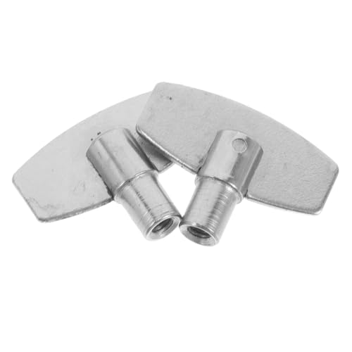 TOYANDONA 2 Stück Mechanischer Weckerschlüssel Wecker Reparaturwerkzeuge Schlüssel Für Mechanische Uhr Schlüssel Für Wecker Wecker Aufziehschlüssel Metall Uhrenschlüssel Uhr von TOYANDONA