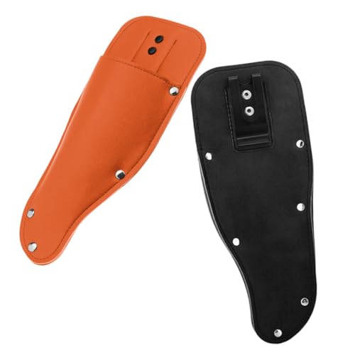 TOYANDONA 2stücke Lederholster Für Gartenscheren Schutzhülle Für Hand-gartenschere Druckknopf Etui Für Gartenschere Lederhülle Für Gartenschere Für Schutz Für Pruners von TOYANDONA