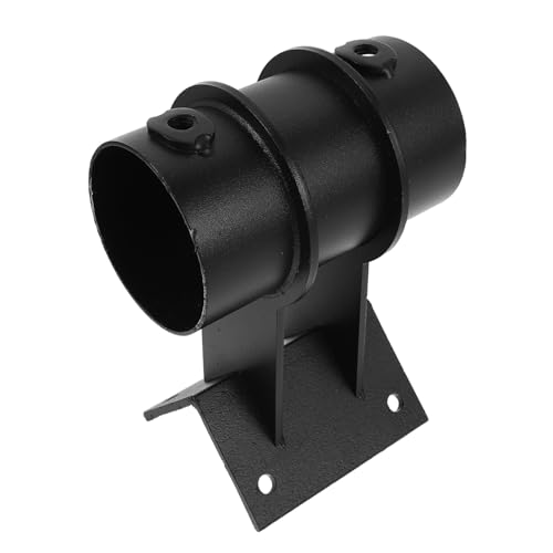 TOYANDONA 2 Stück Parasol Fixer strapazierfähiger Sonnenschirmhalter Schienenschirmhalter Regenschirmstabilisator Deck Regenschirmhalter Regenschirm -Deckhalter Kohlenstoffstahl Schwarz von TOYANDONA