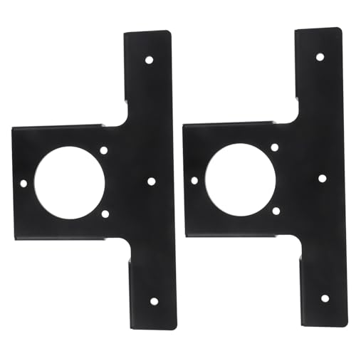 TOYANDONA 2 Stück Pergola-Halterung Strahlhalterungsklammern Strahlhalterhalterung T Formpergola - T-förmige Halterung T-förmige Postbasis Dachstrahlträger Black Eisen TOYANDONA 2 Stück Pergola-Halterung Strahlhalterungsklammern Strahlhalterhalterung T Formpergola - T-förmige Halterung T-förmige Postbasis Dachstrahlträger Black Eisen von TOYANDONA