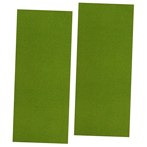 TOYANDONA 2 Stück Rasenpapiermaterial Material Gefälschtes Rasenpapier Matten Gebäude Eisenbahn Terrain Rasenmatte Falsches Grasteppich Im Freien Graspflastermatte Kunstrasenmodell Grün TOYANDONA 2 Stück Rasenpapiermaterial Material Gefälschtes Rasenpapier Matten Gebäude Eisenbahn Terrain Rasenmatte Falsches Grasteppich Im Freien Graspflastermatte Kunstrasenmodell Grün von TOYANDONA
