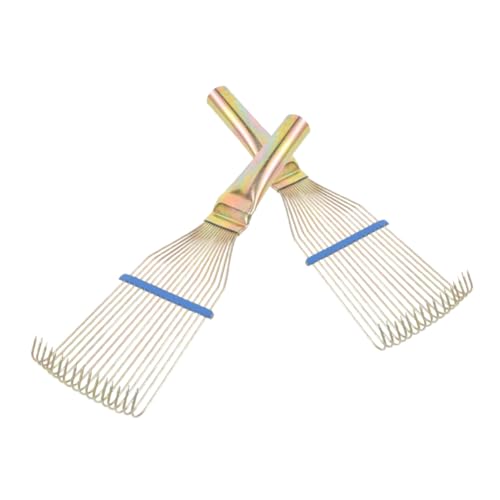 TOYANDONA 2 Stück Robuste Metallbürste für Rinder Pferde Schafe Vielseitiges Grooming Werkzeug für Sanftes Entwirren von Mähne Fell TOYANDONA 2 Stück Robuste Metallbürste für Rinder Pferde Schafe Vielseitiges Grooming Werkzeug für Sanftes Entwirren von Mähne Fell von TOYANDONA