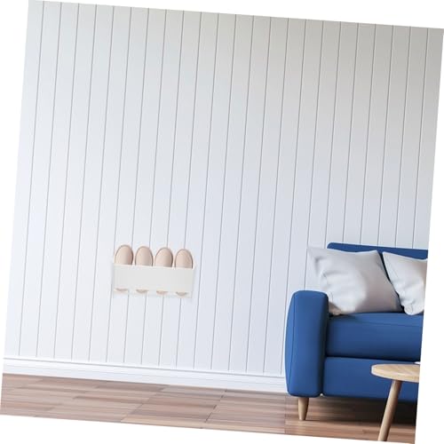 TOYANDONA 2 Stück Schuhregal für Türen Flaches Weißes Wandregal Platzsparend Einfach zu Montieren Geeignet für Holz Glastüren Stilvoller Hausschuhhalter zur Ordentlichen Aufbewahrung TOYANDONA 2 Stück Schuhregal für Türen Flaches Weißes Wandregal Platzsparend Einfach zu Montieren Geeignet für Holz Glastüren Stilvoller Hausschuhhalter zur Ordentlichen Aufbewahrung von TOYANDONA