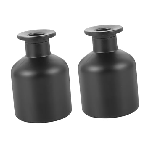 TOYANDONA 2 Stück Teiliges Aromatherapie Duftflaschen aus Mattem Glas Lichtundurchlässig Wiederverwendbar für Ätherische Öle Raumbeduftung Vielseitig Einsetzbar als Diffusorbehälter und von TOYANDONA
