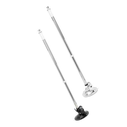 TOYANDONA 2stücke Fahnenhalter Für Auto Mit Saugnäpfen Kompatibel Mit Pkw Und LKW Für Fahnenmast Und Fahrzeugdekoration Sicher Und Einfach Abnehmbar von TOYANDONA