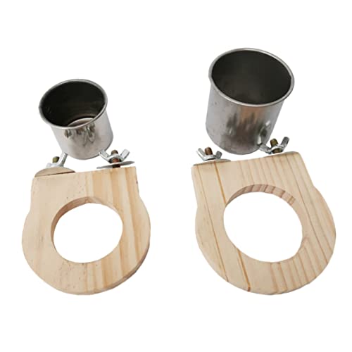TOYANDONA 2 Stück Teiliges Parrot Futterbecher Set aus Hängender Futternapf für Vogelkäfig Fressfest und Leicht zu Reinigen Geeignet für Wellensittiche und Papageien Einfache und Saubere TOYANDONA 2 Stück Teiliges Parrot Futterbecher Set aus Hängender Futternapf für Vogelkäfig Fressfest und Leicht zu Reinigen Geeignet für Wellensittiche und Papageien Einfache und Saubere von TOYANDONA