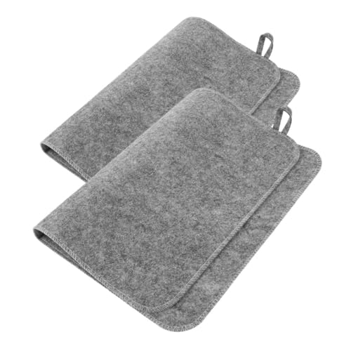TOYANDONA 2 Stück Teiliges Saunazubehör Filzmatte Dicke Isolierende Sauna Matte Wasserabweisend rutschfest Hitzebeständig Vielseitig für Sauna Dampfbad und Wellnessräume Geeignet von TOYANDONA