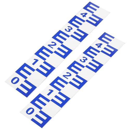 TOYANDONA 2 Stück Teiliges Selbstklebendes Wasserstandsanzeiger Aluminium Korrosionsbeständig Reflektierend Langlebig Einfach Anzubringen für Pool Keller Badezimmer und Küchen Geeignet TOYANDONA 2 Stück Teiliges Selbstklebendes Wasserstandsanzeiger Aluminium Korrosionsbeständig Reflektierend Langlebig Einfach Anzubringen für Pool Keller Badezimmer und Küchen Geeignet von TOYANDONA