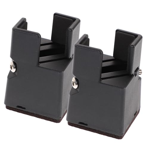 TOYANDONA 2 Stück Verstellbare Möbelerhöhung Bettriser Höhenversteller für Möbelbeine Stabile Tisch Bettbeinerhöhung Passend für Schreibtisch Sofa Schrank und Couch TOYANDONA 2 Stück Verstellbare Möbelerhöhung Bettriser Höhenversteller für Möbelbeine Stabile Tisch Bettbeinerhöhung Passend für Schreibtisch Sofa Schrank und Couch von TOYANDONA