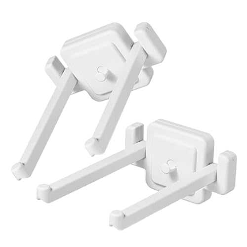 TOYANDONA 2 Stück Wandhalter für Haarbänder Klappbarer Wandorganizer für Stirnbänder und Schmuck Platzsparend Vielseitig Einsetzbar Weiß Dekorative Aufbewahrung für Haarreifen und TOYANDONA 2 Stück Wandhalter für Haarbänder Klappbarer Wandorganizer für Stirnbänder und Schmuck Platzsparend Vielseitig Einsetzbar Weiß Dekorative Aufbewahrung für Haarreifen und von TOYANDONA