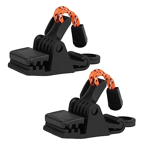TOYANDONA 2 Stück Winddichte Zeltclips Kunststoff Robuste Zeltbefestigungen für Outdoor Camping Verschleißfest Praktische Zeltklemmen für Markisen und Wohnwagen TOYANDONA 2 Stück Winddichte Zeltclips Kunststoff Robuste Zeltbefestigungen für Outdoor Camping Verschleißfest Praktische Zeltklemmen für Markisen und Wohnwagen von TOYANDONA