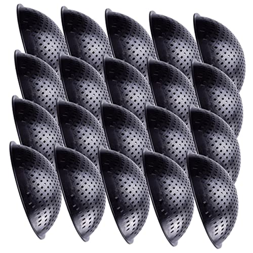 TOYANDONA 20 Stück Blumentopf Lochnetz Pads Atmungsaktive Pflanzentopf Unterlage Runde Drainage Matten für Blumen und Pflanzenpflege Durchmesser von TOYANDONA