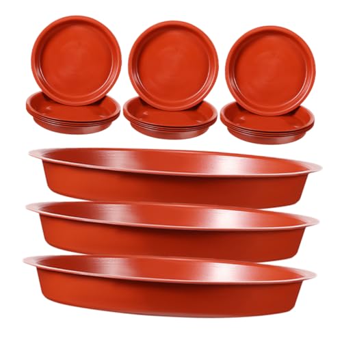 TOYANDONA 20 Stück Runder Pflanztopf Untersetzer Kunststoff Langlebige Blumentopf Untersetzer für und Außenbereich für Pflanzen und Gartenprojekte Schützt vor Wasserablauf und TOYANDONA 20 Stück Runder Pflanztopf Untersetzer Kunststoff Langlebige Blumentopf Untersetzer für und Außenbereich für Pflanzen und Gartenprojekte Schützt vor Wasserablauf und von TOYANDONA
